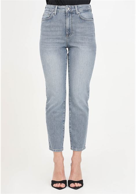 Women's straight fit high waist denim jeans ONLY | 15283928Special Blue Grey Denim